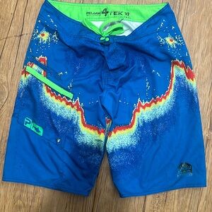 Men’s pelagic fish finder boardshorts